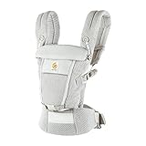 Ergobaby Adapt Babytrage für Neugeborene ab Geburt, 3-Positionen SoftFlex...