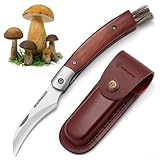 DRACHENADER N-1 Pilzmesser, Pilzmesser mit Bürste/Pinsel (integriert),...