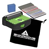SkinRocks Elite X Edge Kantenschleifer Ski Snowboard Profi Edger Set...