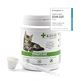 4-BEINER Vitality-CAT Vergleichssieger, 11 Vitamine für Katzen Plus Omega...