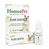 HomeoPet Feline Purr Zahnpflege, sichere und natürliche Zahn- und...