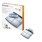Beurer BF 105 Body Complete Diagnosewaage, Körperfettwaage mit separater...