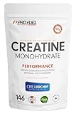 CREAPROOF® Creatin Monohydrat 500g - Kreatin-Monohydrat mit höchster...