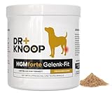 HGM Gelenkpulver für ältere Hunde, mit Grünlippmuschel, Teufelskralle &...