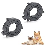 LONGHAO 2 pcs Wasserdicht Hund Flohhalsband,Zeckenschutz für...