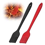 Euqvunn 2 Stück Backpinsel, BPA-Free Backpinsel Silikon, Nonstick...