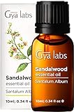 Gya Labs Ätherisches Sandelholzöl (10ml) - Reines, therapeutisches Öl -...