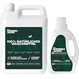 The Green Junk - 100% Natürliches Waschmittel 750ML + 5L - Flüssig - Baby...