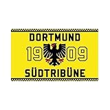 Dortmund - Südtribüne 1909 Fahne (F6)