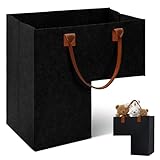 Treppen Organizer Korb aus Filz, Treppenkorb Stufenkorb, Faltbarer L-Form...