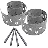 zaun|zu Design Vlies dekor Pusteblume: 2X Sichtschutzstreifen mit...