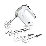 Bosch Handrührer Styline MFQ4835DE, 2x2 Rührbesen, 2 Edelstahl-Knethaken,...