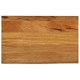 Myheimly Tischplatte, Holzplatte mit Baumkante, Massivholzplatte für...