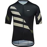 GORE WEAR Herren Spirit Signal Chaos Jerseys, Schwarz/Tech Beige, L EU