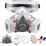 goambuy 18 ni 1 Atemschutzmaske Wiederverwendbar, Staubmaske Set,...