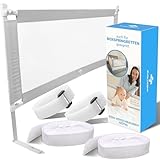 EVOLUCENT Bettgitter 140cm | Stabil ohne Verschrauben | Rausfallschutz für...