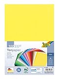 folia 6499 - Tonpapier Mix, DIN A4, 130 g/m², 100 Blatt sortiert in 25...