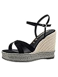 Tamaris Damen 1-1-28363-20 Sandale, Schwarz, 38 EU
