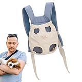 -Tragerucksack, Brusttrage für Welpen, sichere atmungsaktive Tasche für...