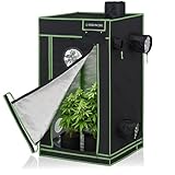 HIGHWERK Growzelt 60 x 60 x 120 cm | Indoor Grow Tent für Pflanzenzucht |...