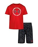 Under Armour Baby-Jungen 2-teiliges kurzärmeliges T-Shirt und Shorts Set,...