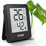 MAVORI® Hygrometer Thermometer innen - präziser Temperatur und...