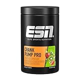 ESN Crank Pump Pro, Strawberry Kiwi, 450 g, Pre Workout Booster, für...