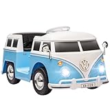 AIYAPLAY Kinder Elektroauto, 12V Volkswagen Kinderfahrzeug mit MP3,...