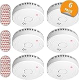 ELRO FS1805M | 6-Teiliges Rauchmelder-Set | Magnetisches Befestigungsset |...
