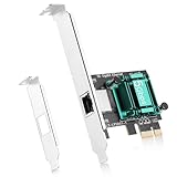 5G PCIe Netzwerkkarte, RTL8126 5000/2500/1000/100 Mbit/s RJ45 LAN Adapter...