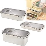 Brotkasten, 3 Stück Brot Aufbewahrungsbox Knäckebrotdose Brotkasten...