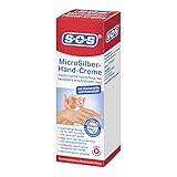 SOS MicroSilber Hand-Creme, 1 x 75 ml, reichhaltige Handcreme für sehr...