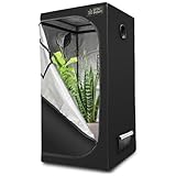 Premium Grow Zelt – Hochwertiger 1680D Stoff, Diamant reflektierende...