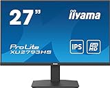 Iiyama Prolite XU2793HS-B5 68,5cm 27' IPS LED-Monitor Full-HD HDMI DP...