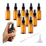 Uxreoib 50ml Braunglas Sprühflasche für ätherische Öle, kleine...