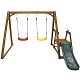 Baby-Schaukel Kinder Schaukel mit Rahmen Kleinkind-Schaukel für...