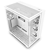 NZXT H9 Flow - CM-H91FW-01 - Dual-Chamber-ATX Mid-Tower PC-Gaming-Gehäuse...