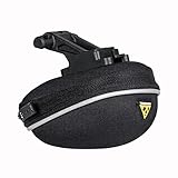 Topeak Satteltasche Pro Pack, w/Fixer F25, Black, Micro (XS) (12.5 x 9 x...