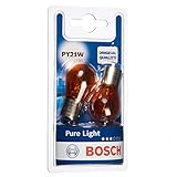 Bosch PY21W Pure Light Fahrzeuglampen - 12 V 21 W BAU15s - 2 Stücke