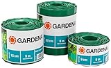 Gardena Raseneinfassung 9 cm hoch: Ideale Rasen-Abgrenzung, auch für...