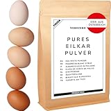 Eiklarpulver Pures Eiklar Pulver Eier aus Österreich Egg White Powder...