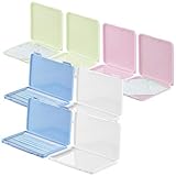 PEARL Maskenbox: 8er-Set Masken-Aufbewahrungs-Etuis, staubdicht und...