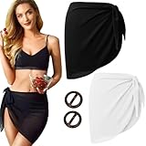Cutiolly Damen Strand Wrap Sarong,2pcs Strandrock Strand Wrap Sarong,Strand...
