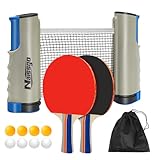 Tischtennisschläger Tischtennis Set Profi, 2 Tischtennisschläger...