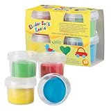 Feuchtmann Kinder Soft KNETE Mini Basic - 4 x 80g weiche Kinderknete,...