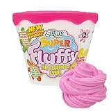 SLIMY Super Fluffy 100g Pink Spielmasse im Becher - der flaumigste Original...