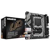 GIGABYTE A620I AX Motherboard - Unterstützt AMD Ryzen 8000 CPUs, 5+2+1...