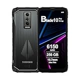 DOOGEE Blade10 Pro Energy Outdoor Handy Android 15, 6GB RAM+256GB ROM,...
