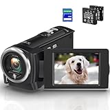 Videokamera 2.7K Camcorder 56MP 16X Digitalzoom Vlogging Camera mit...