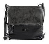 TOM TAILOR Elin Damen Umhängetasche Crossbody Bag Mittelgroß Schwarz